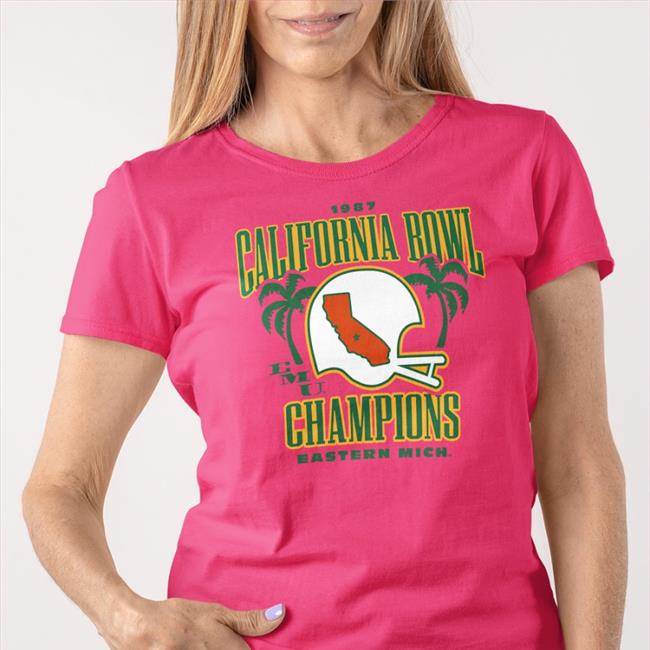 Eastern Michigan 1987 California Bowl Tee