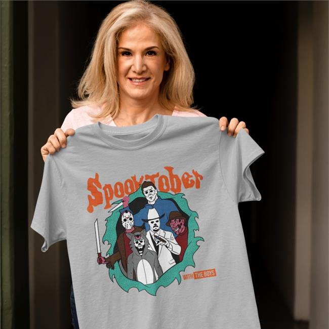 Barstool Merch Spooktober With The Boys Shirts 2022