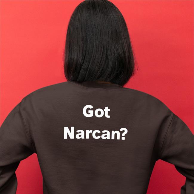 Shirts With Threatening Auras Got Narcan Shirt