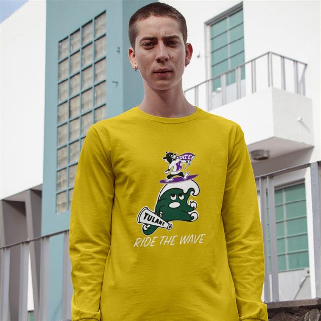 State Tulane Ride The Wave Hoodie