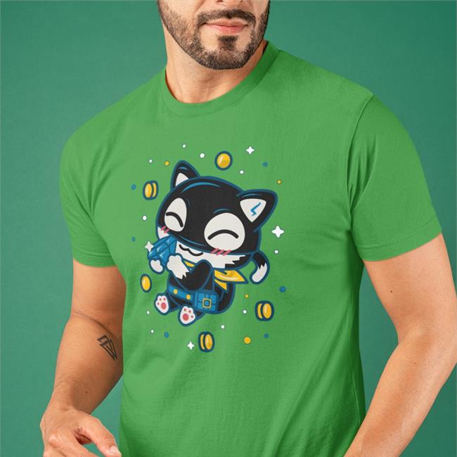 Teepublic Merch Persona 5 Treasure Lover Treasure Shirt Cheap Ass Gamer Light Blue