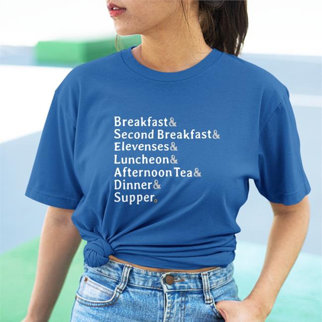 Nursekelsey Breakfast & Second Breakfast & Elevenses & Luncheon & Afternoon Tea & Dinner & Supper Tee