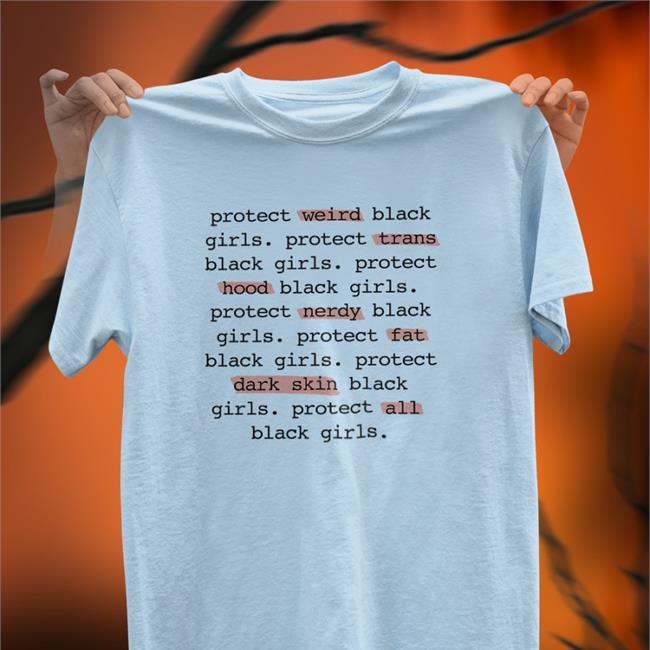 Protect All Black Girls Shirt White