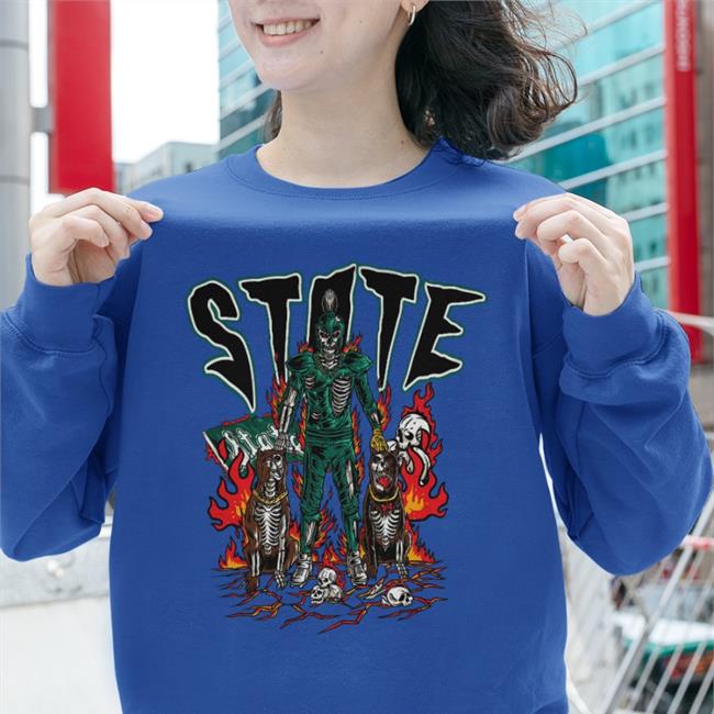 Sana University Spartan Dawgs State Shirts Sana Detroit Merch