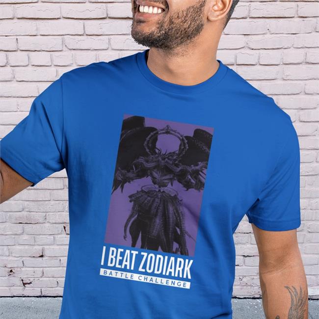 Ff_Xiv_En I Beat Zodiark Battle Challenge T-Shirt