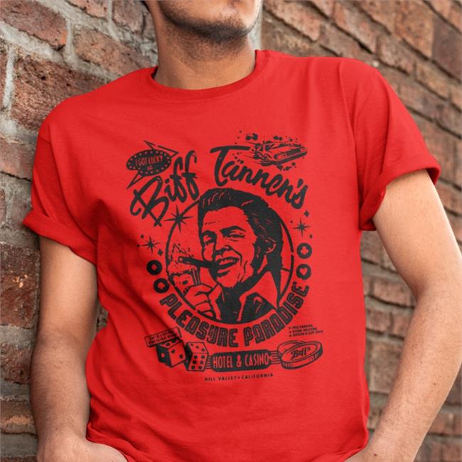 Biff Tannen's Pleasure Paradise Tee Shirt