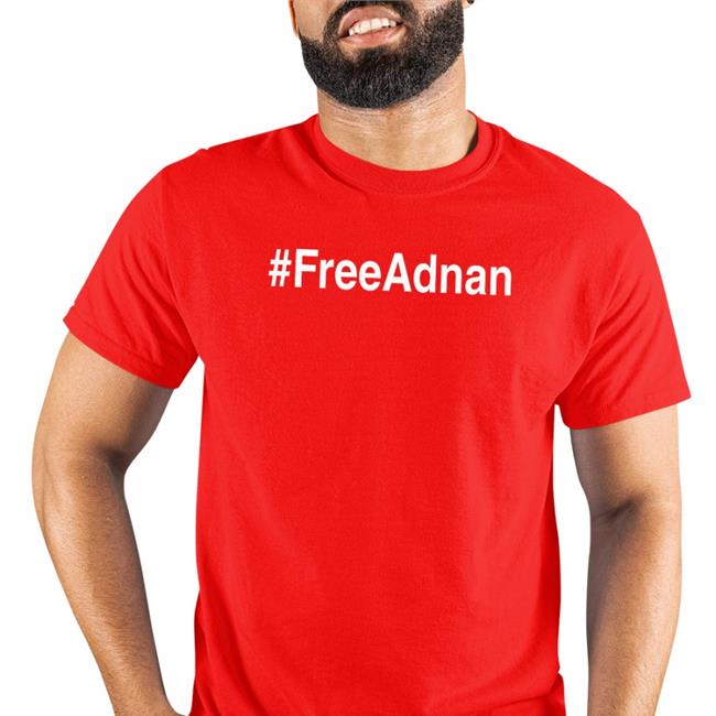 Black Free Adnan Shirt Benjamin G. Bruening