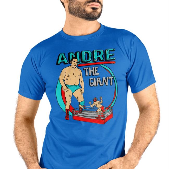 Wrestling Andre The Giant Hoodie Grey