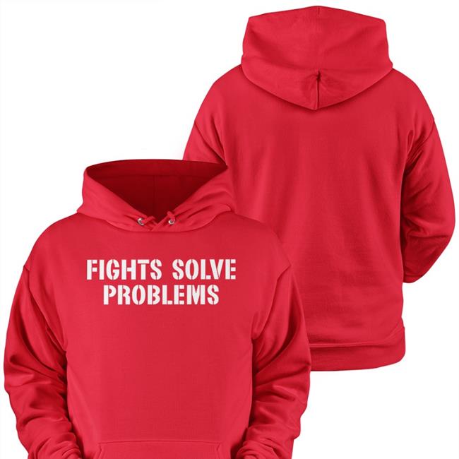 Mario Lopez Fights Solve Problems Hoodie Mariolopezviva
