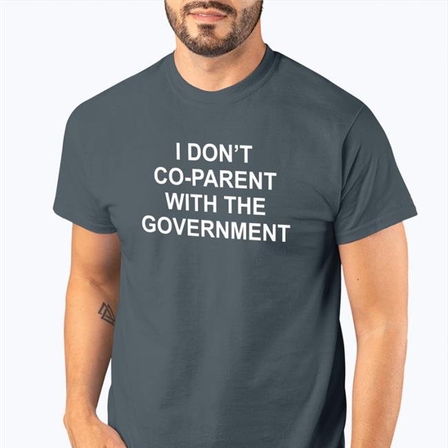 Christine I Don’t Co-Parent With The Government Long Sleeve Tee Shirt Black