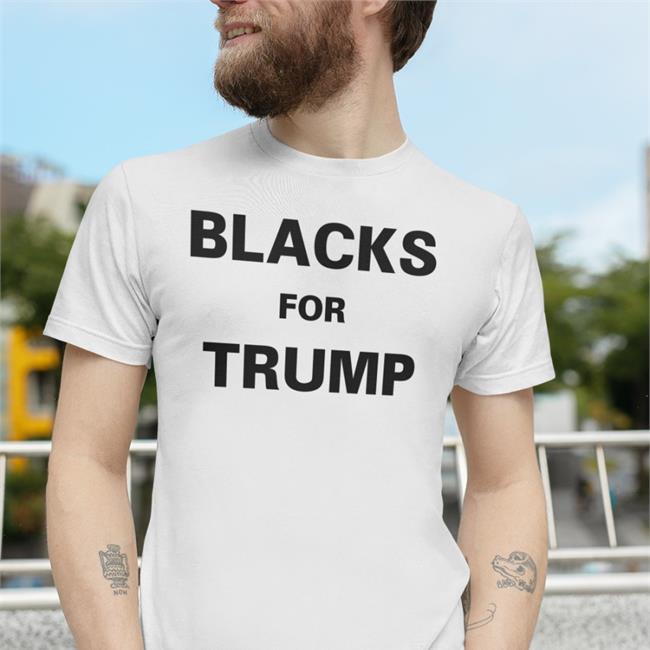 Blacks For Trump Shirt No1sum1 White