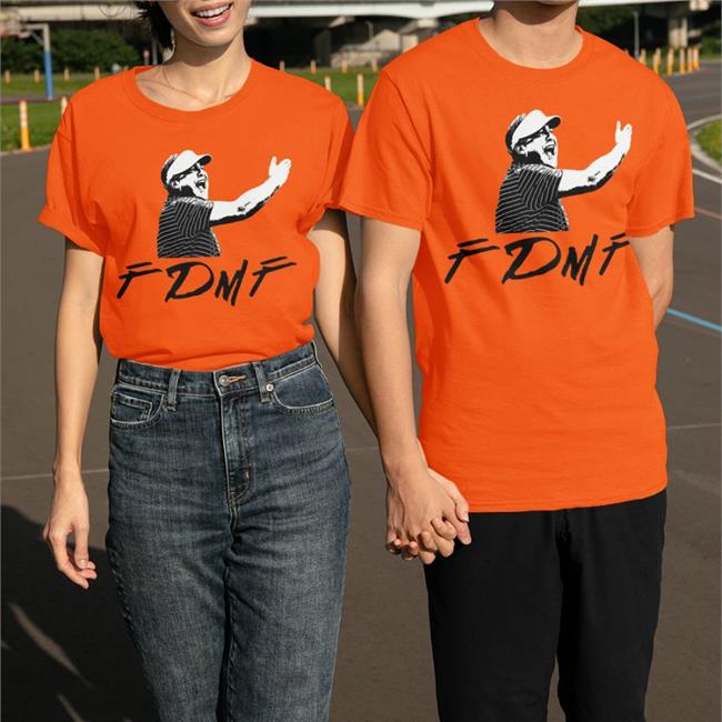 B-Rad G FDMF Offical Tees Red David Andrew Jackson