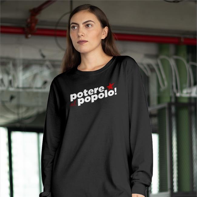 Pablo Iglesias Potere Al Popolo Hooded Sweatshirt