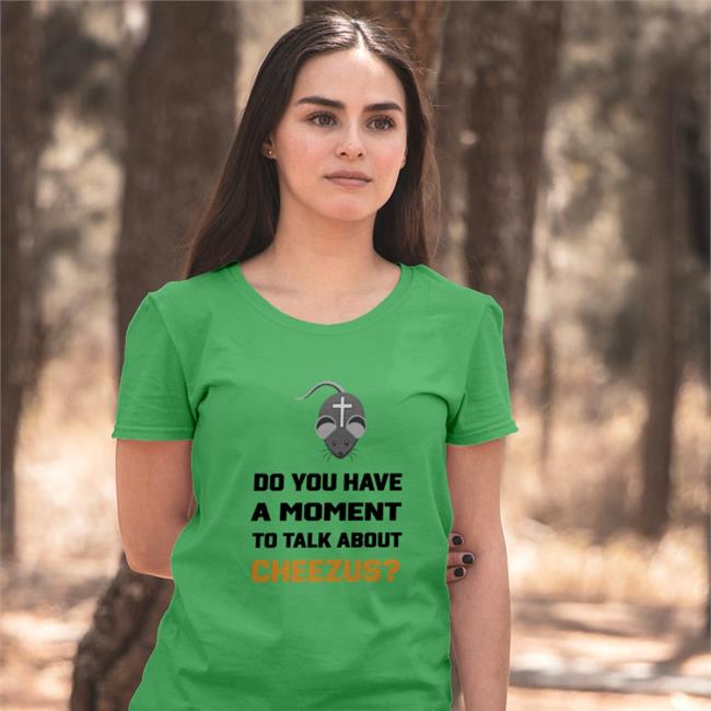 Mouse Do You Have A Moment To Talk About Cheezus Long Sleeve Tee Shirt Strangethrift