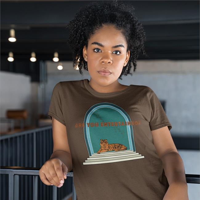 Russ Merch Are You Entertained T Shirt Black