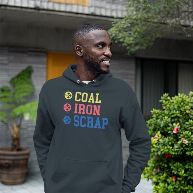 Steelers Coal Iron Scrap Tank Top