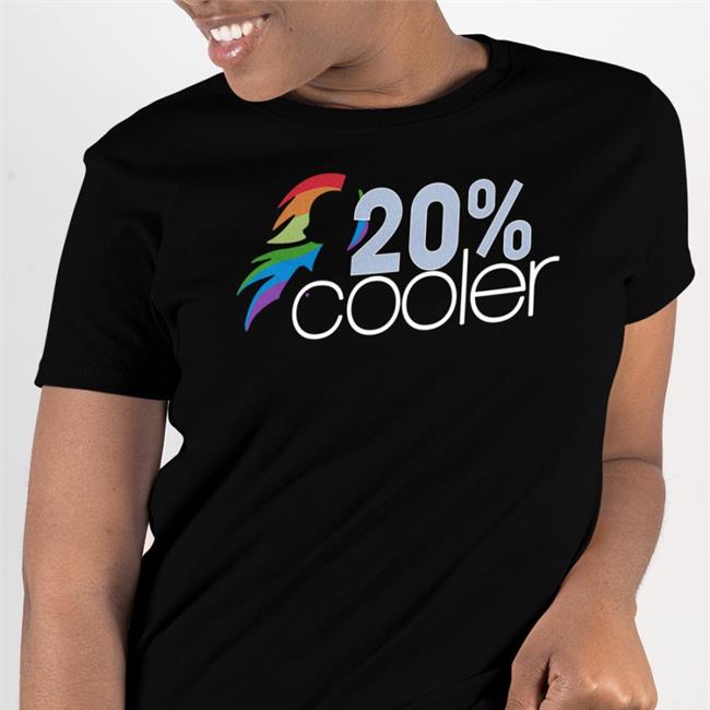BlitzyPony Rainbow Dash 20% Cooler Hooded Sweatshirt