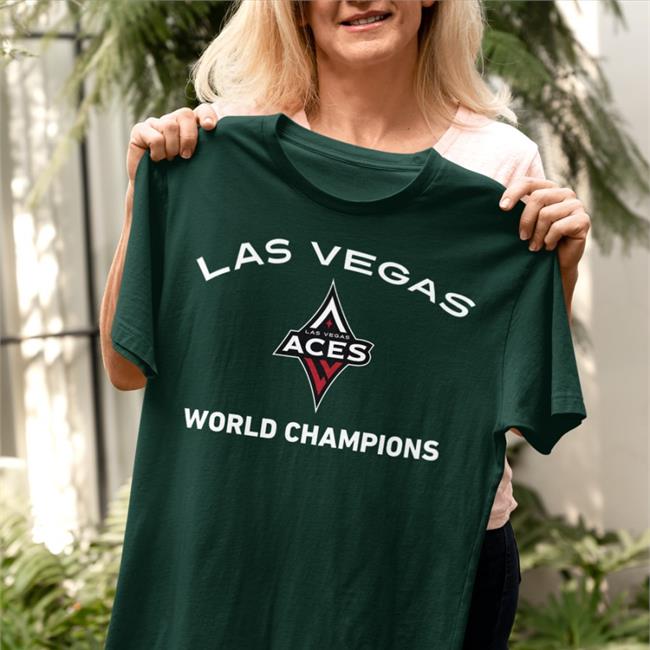 Lvaces Las Vegas Aces World Championship Tee Shirt