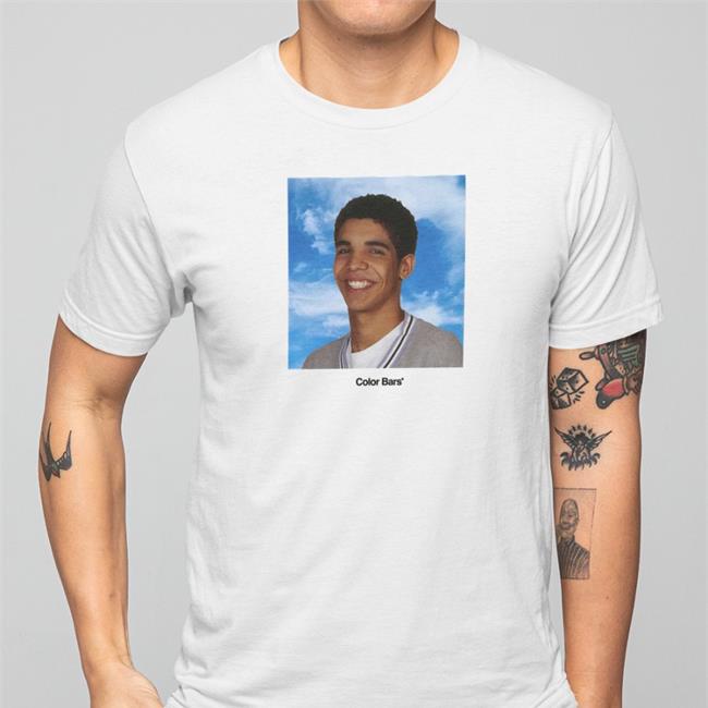 Drake Degrassi Yearbook Color Bars Tee