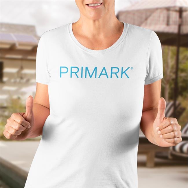 Primark T-Shirt White Sports Team