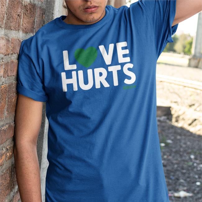 Jalen Hurts Love Hurts Hooded Sweatshirt BreakingT