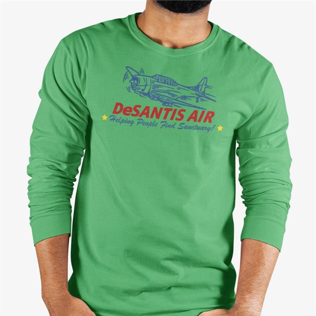 Desantis Air Helping People Find Sanctuary Sweatshirt