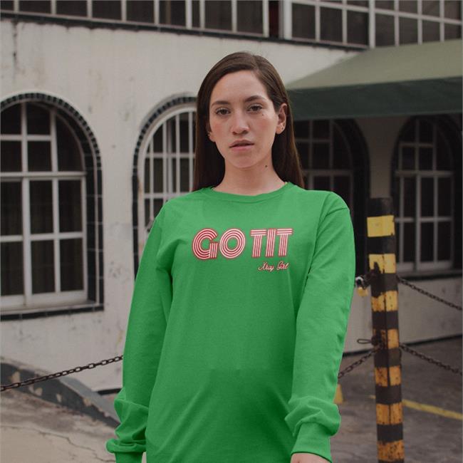 Flagranttrigger Store Go Tit Xray Girl Shirt Black