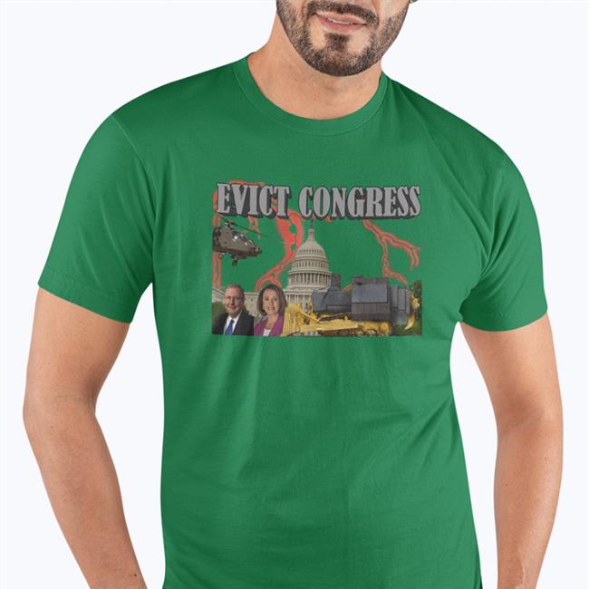 Unprofessional Apparel Evict Congress Tee Shirt