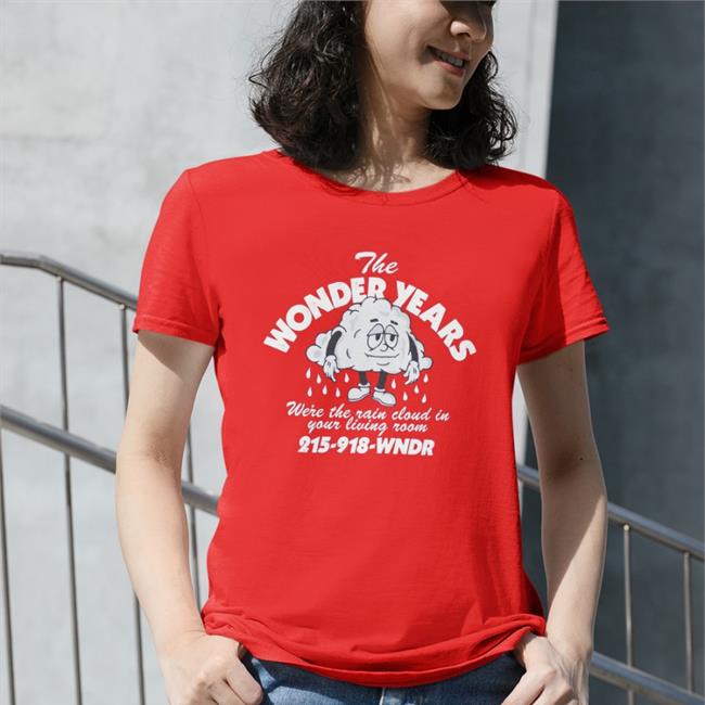 Thewonderyears The Wonder Years Were The Rain Cloud In Your Living Room 215 918 Wndr Hoodie