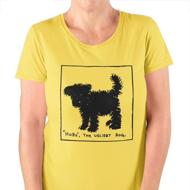 Yesterday's Print Hobo The Ugliest Dog Ash Hoodie Yesterday's Print Hobo The Ugliest Dog Hoodie