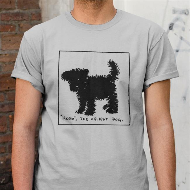 Yesterday's Print Hobo The Ugliest Dog Ash Shirt