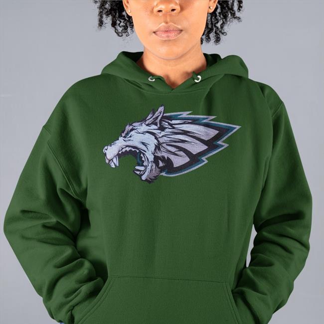 Dog Mentality Mixed With The Eagles Logo Funny T Shirt