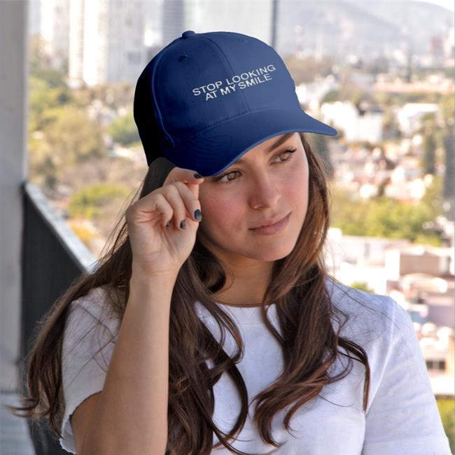 Stop Looking At My Smile Hat