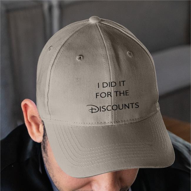 Joey Jones I Did It For The Discounts Shirt