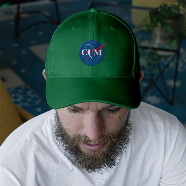 Nasa Cum Hat Roguescreenprint In Space No One Can Hear You Cum Hat
