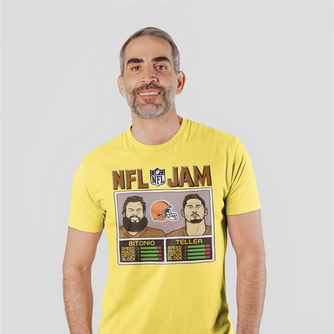 Jacoby Brissett Nfl Jam Browns Bitonio And Teller Shirt Jake Trotter