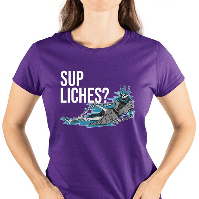 Yodanno Dark Heather Sup Liches Tee