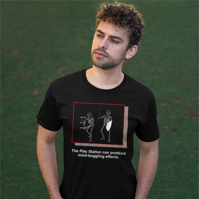 Clammy Heart The Play Station Can Produce Mind-Boggling Effects TShirt