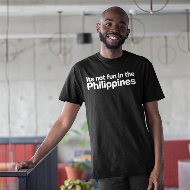 Its Not Fun In The Philippines Because There Is Too Much Corruption Black Hoodie
