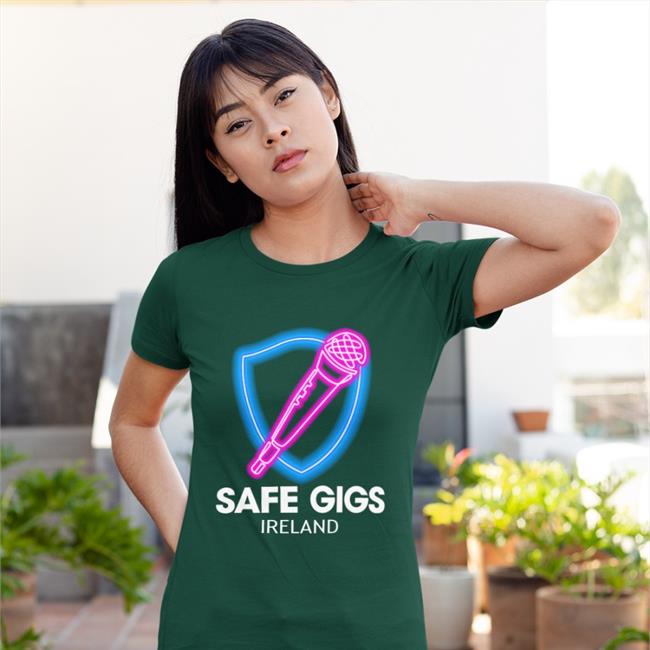 Safe Gigs Shop Merch Safe Gigs Ireland Classic Limited Long Sleeve Tee Black Safegigsireland