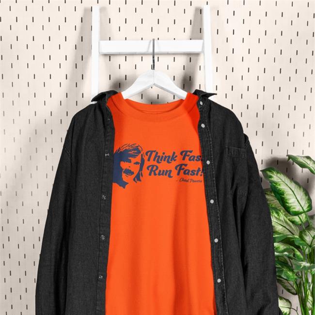 Chad Powers Think Fast Run Fast Tee Shirts