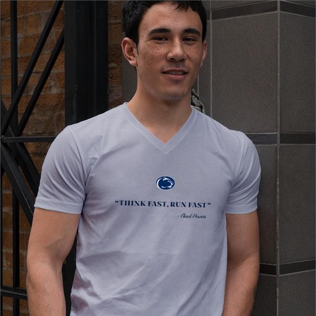 Think Fast, Run Fast Chad Powers Shirt Penn State Athletics Penn State Football