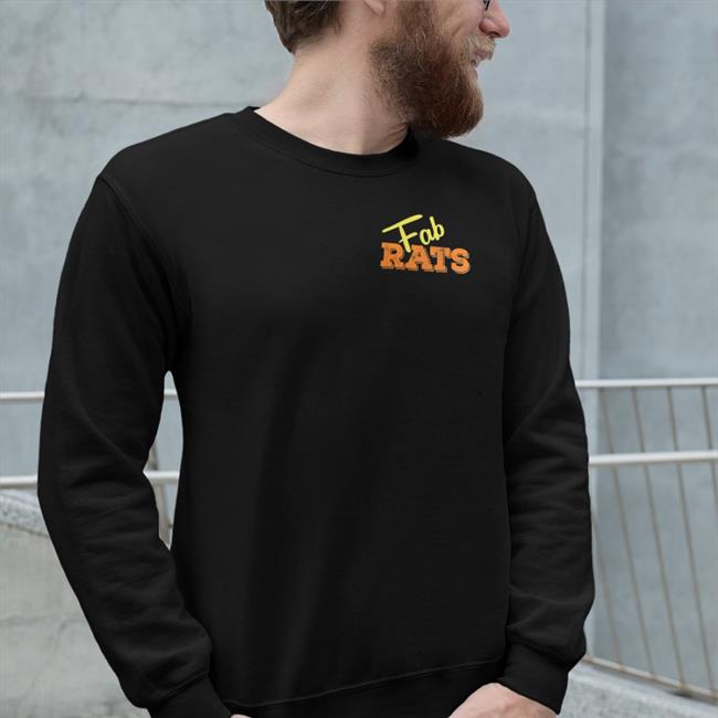 Thefabrats Merchfab Rats Original Welder Rat Logo Baseball Sleeve Tee