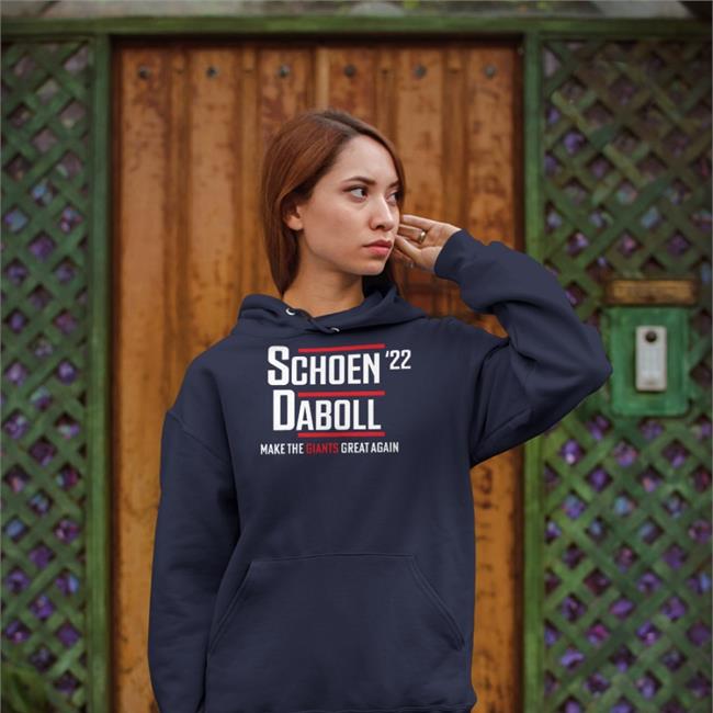 Lpg - Nyg Licenseplateguy Schoen'22 Daboll Make The gIANTS Great Again Sweatshirt