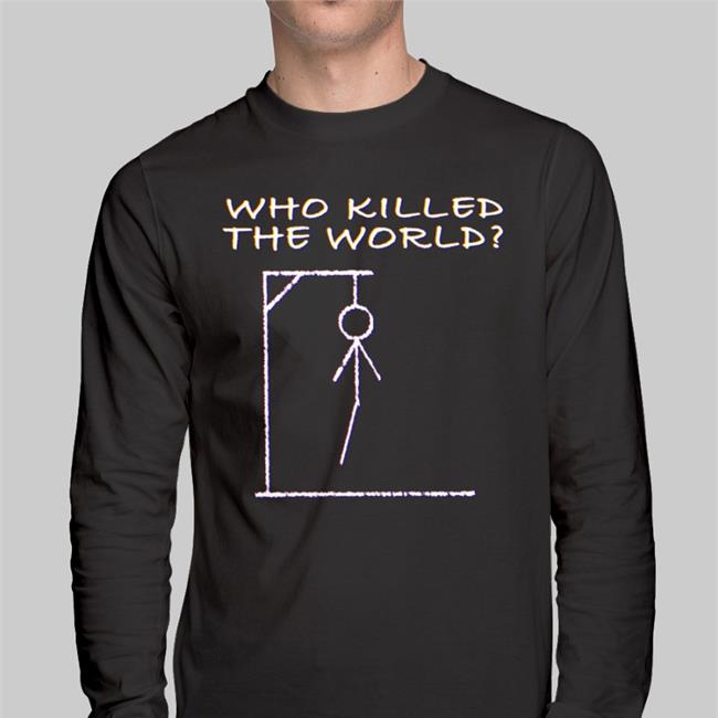 Wwe Who Killed The World You Did Sweatshirt Rabbit White