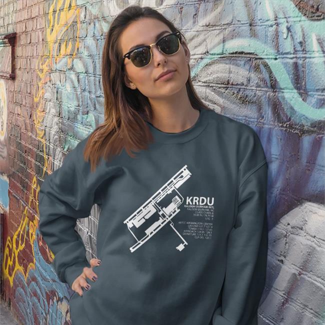 Krdu / Rdu Raleigh Durham International Shirt Katie Mack Airport-Tees