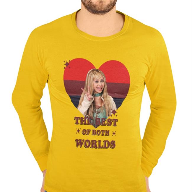 Jaoromania Hannah Montana The Best Of Both Worlds Shirt Jaoromania Hannah Montana The Best Of Both Worlds New Shirt