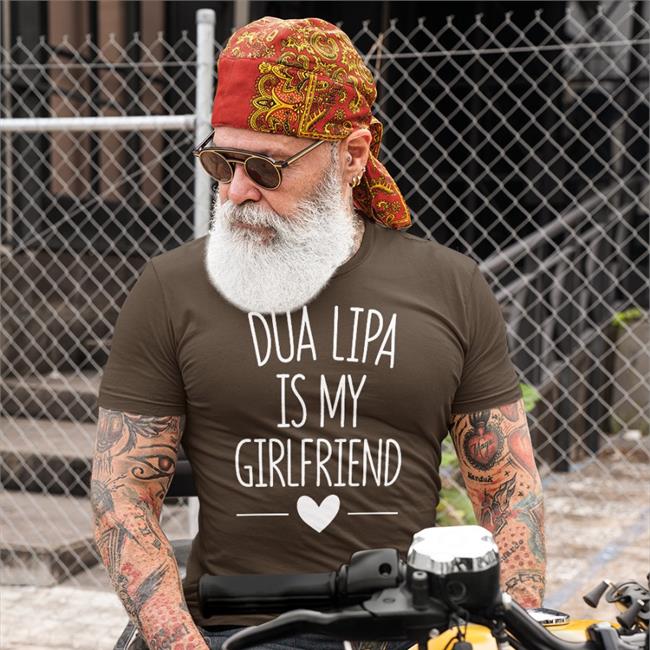 Dua Lipa Is My Girlfriend Shirt Angèle Black