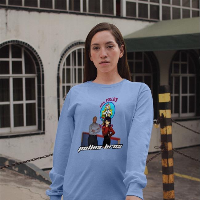Goofyahhtees Los Pollos Pollos Bros Hoodie Misato Katsuragi