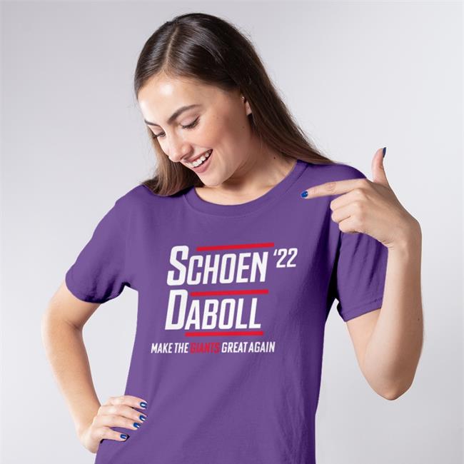 Schoen'22 Daboll Make The Giants Great Again Tee Shirt